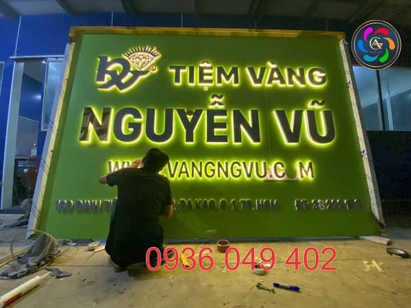 Thi Công Bảng Hiệu Quảng Cáo Tại Dĩ An