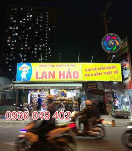 làm bảng hiệu quảng cáo bạt hiflex tại Dĩ An Bình Dương