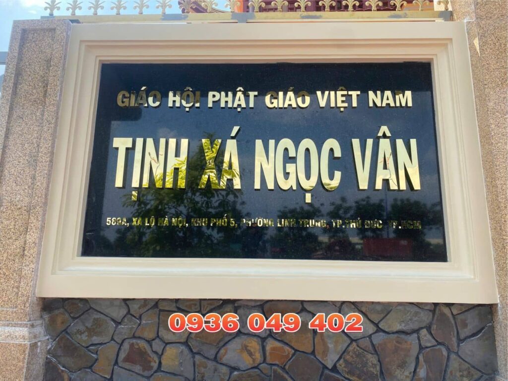 Làm Bảng Hiệu Chữ Inox Tại Dĩ An