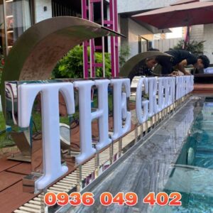 Làm Bảng Hiệu Chữ Inox Tại Dĩ An